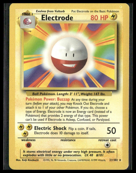 Electrode #021/102 Base Set LP