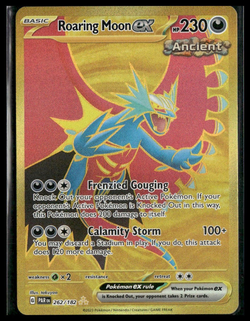 Roaring Moon ex #262/182 Paradox Rift NM