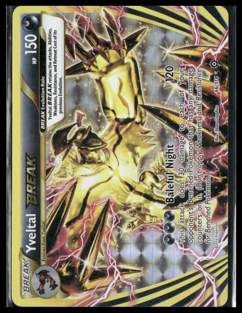 Yveltal BREAK #66/114 XY - Steam Siege LP