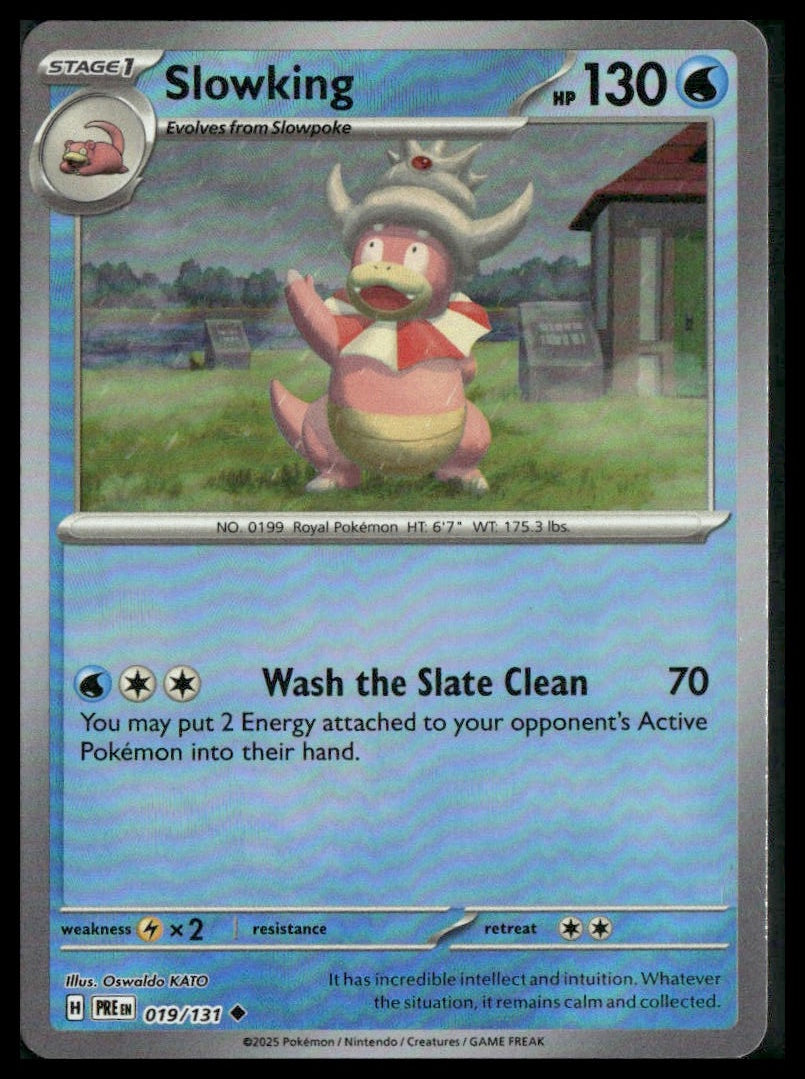 Slowking #019/131 Master Ball Prismatic Evolutions NM