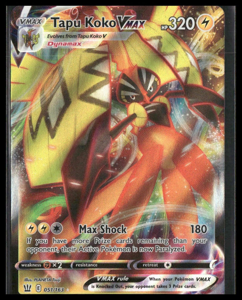 Tapu Koko VMAX #051/163 Battle Styles NM