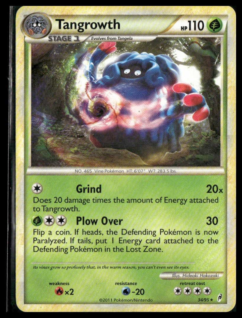 Tangrowth #34/95 Call of Legends MP