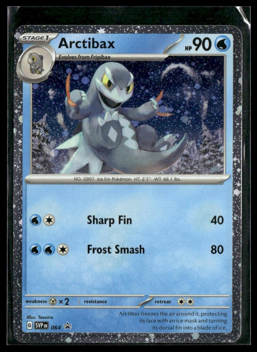 Arctibax #064 Scarlet & Violet Promo Cards NM