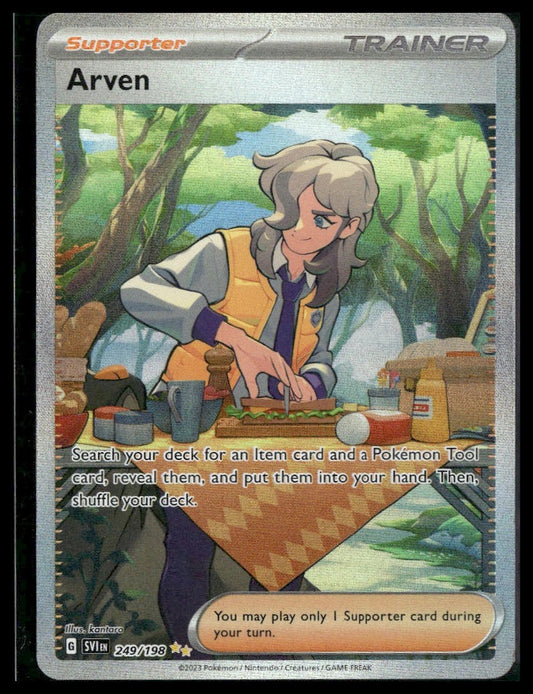 Arven #249/198 Scarlet & Violet Base Set NM
