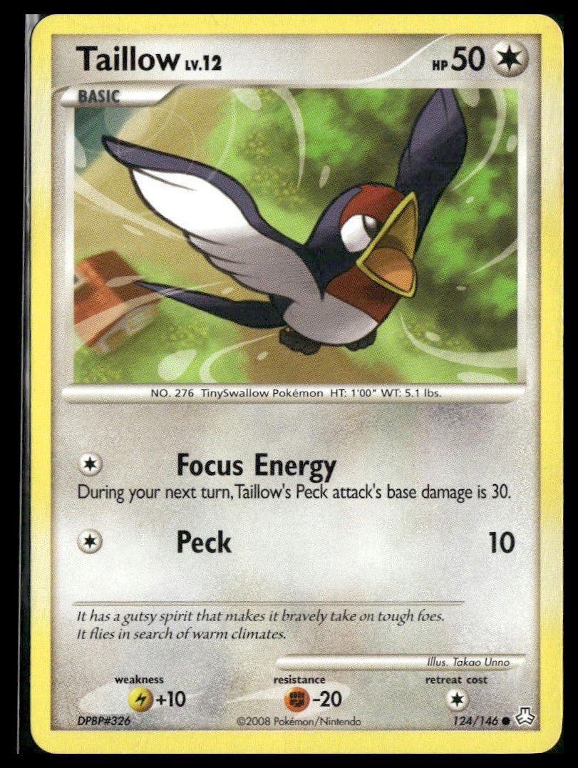 Taillow #124/146 Legends Awakened HP