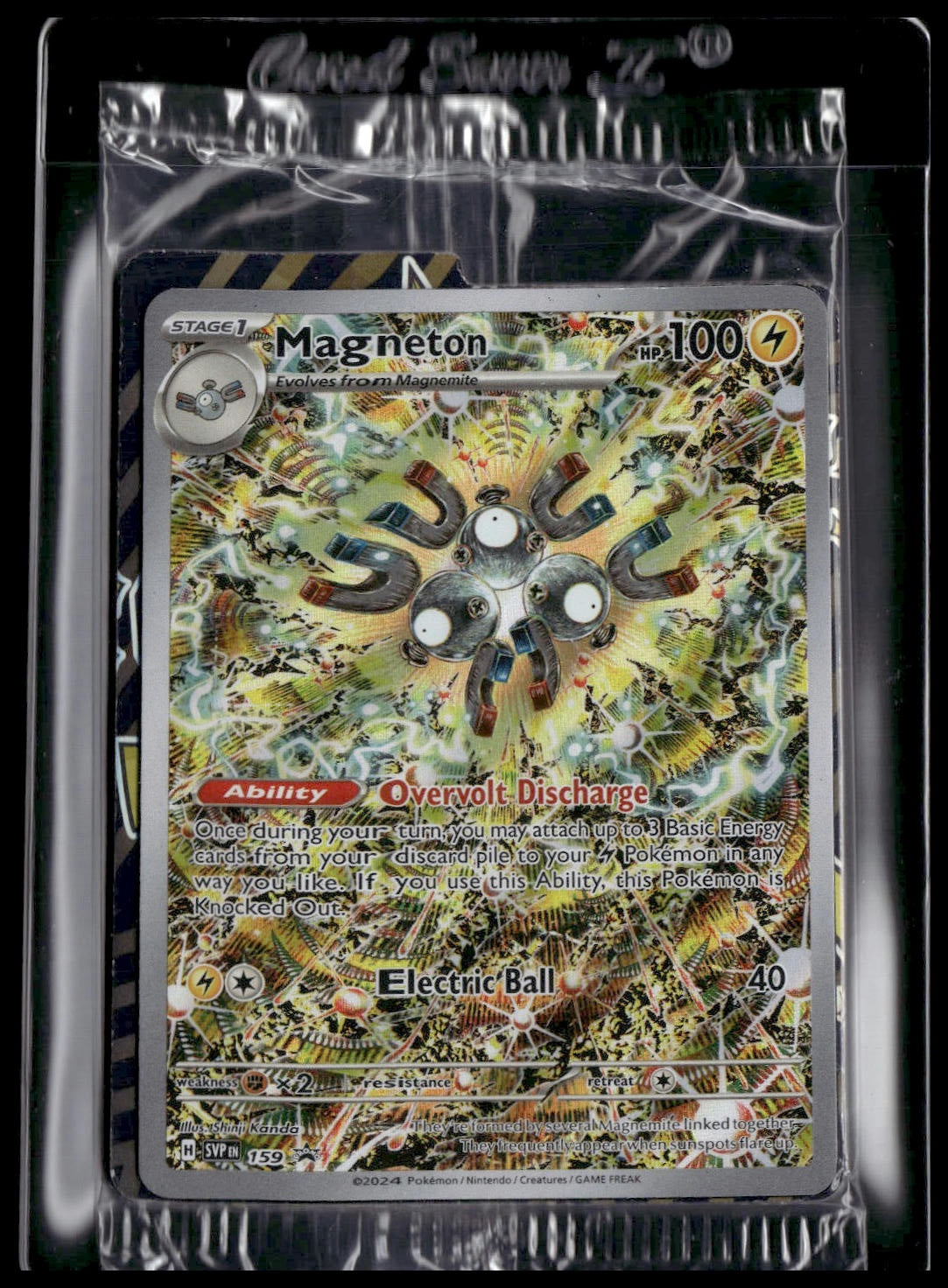Magneton #159 SEALED Scarlet & Violet Promo Cards NM