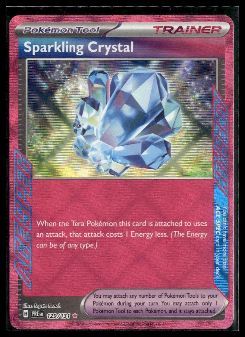Sparkling Crystal #129/131 Prismatic Evolutions NM