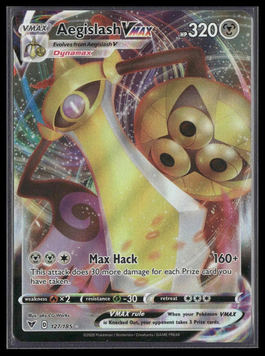 Aegislash VMAX #127/185 Vivid Voltage NM
