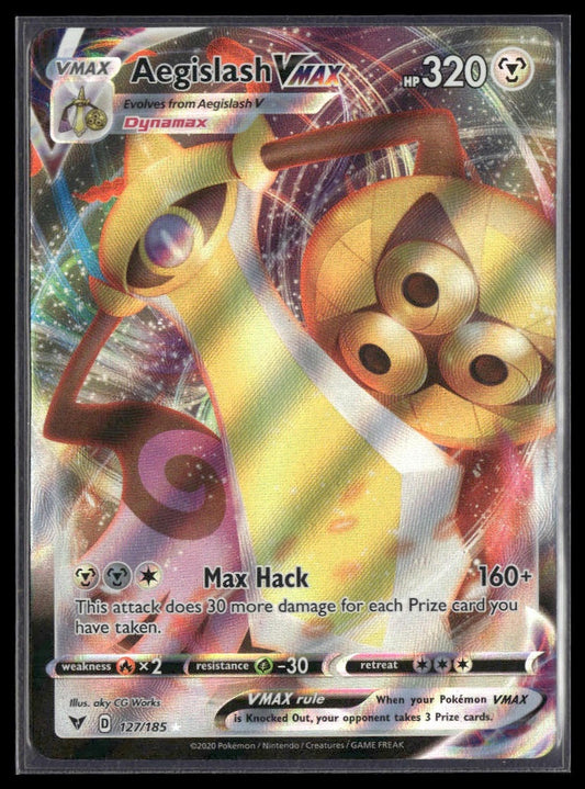 Aegislash VMAX #127/185 Vivid Voltage NM