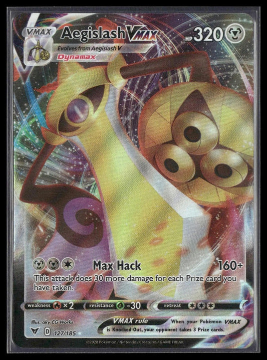 Aegislash VMAX #127/185 Vivid Voltage NM