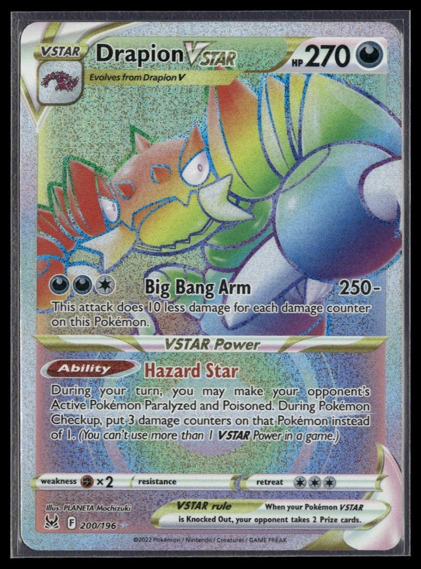 Drapion VSTAR (Secret) #200/196 Lost Origin NM