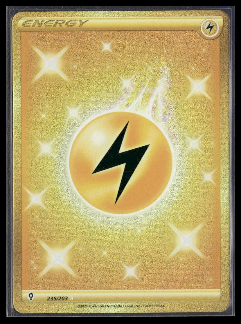 Lightning Energy (Secret) #235/203 Evolving Skies NM