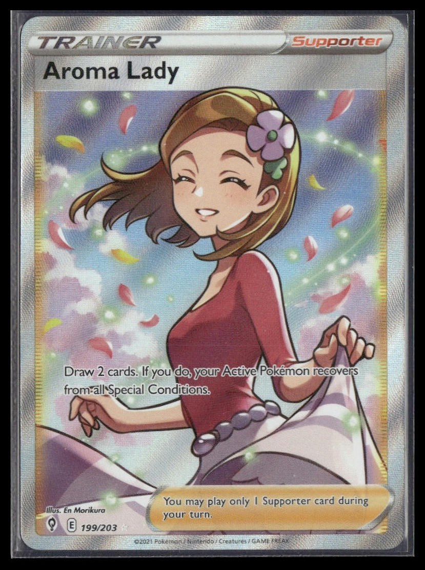 Aroma Lady (Full Art) #199/203 Evolving Skies NM