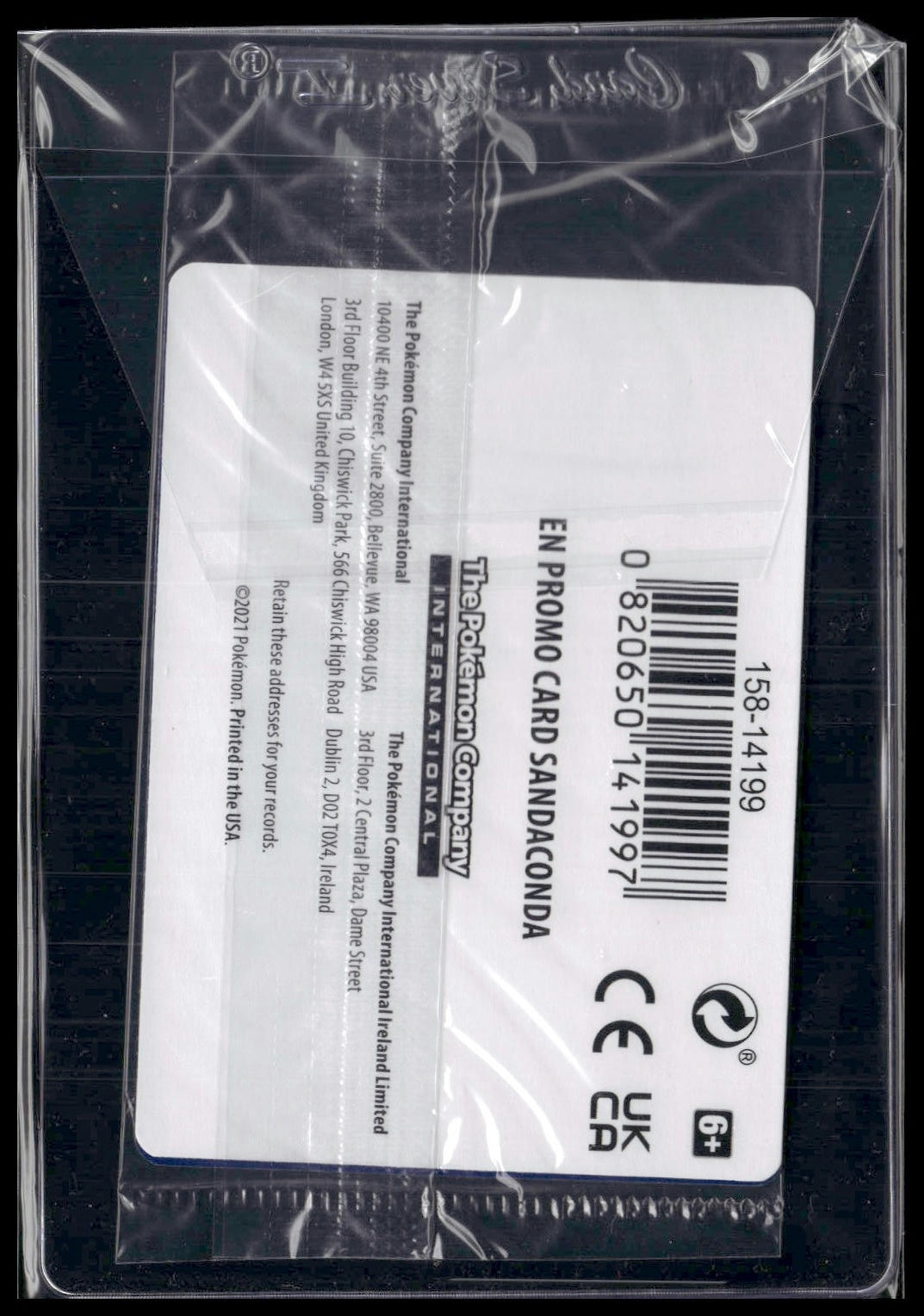 Sandaconda #082/163 SEALED GameStop STAMP Battle Styles Promo NM