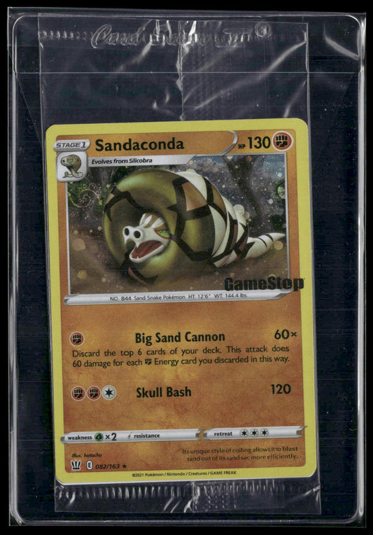 Sandaconda #082/163 SEALED GameStop STAMP Battle Styles Promo NM