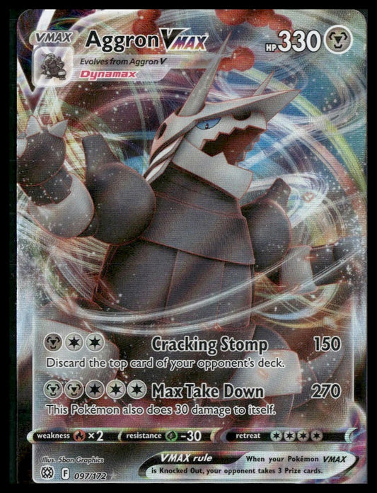 Aggron VMAX #097/172 Brilliant Stars NM