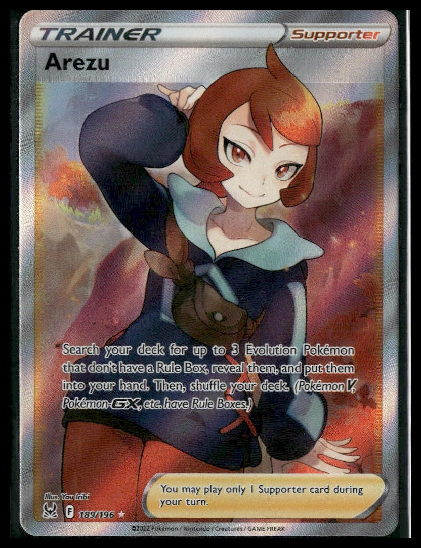 Arezu (Full Art) #189/196 Lost Origin NM