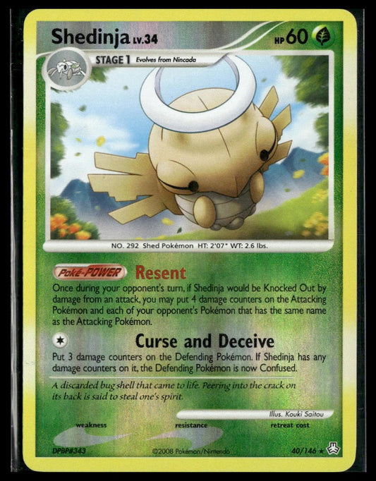 Shedinja #40/146 Reverse Holo Legends Awakened MP