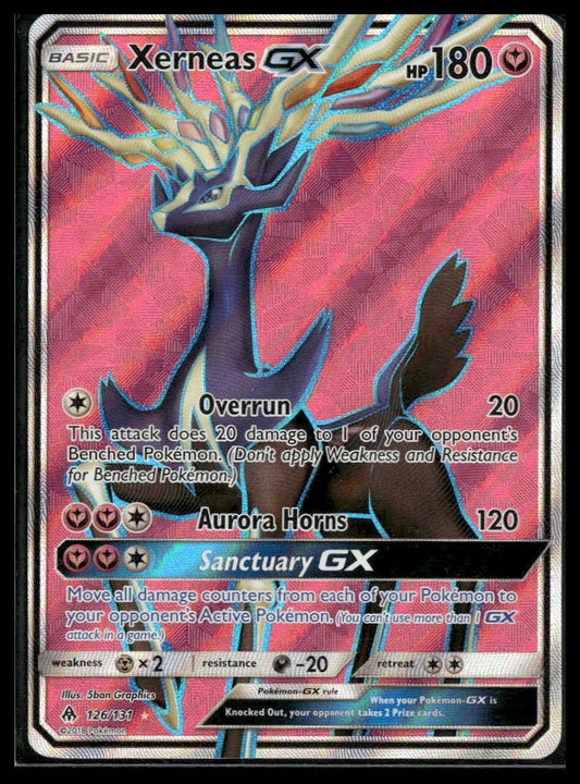 Xerneas GX (Full Art) #126/131 SM - Forbidden Light VLP