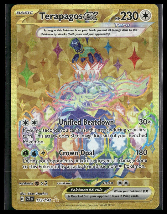 Terapagos ex #173/142 Stellar Crown NM