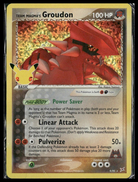 Team Magma's Groudon #9/95 Celebrations: Classic Collection VLP