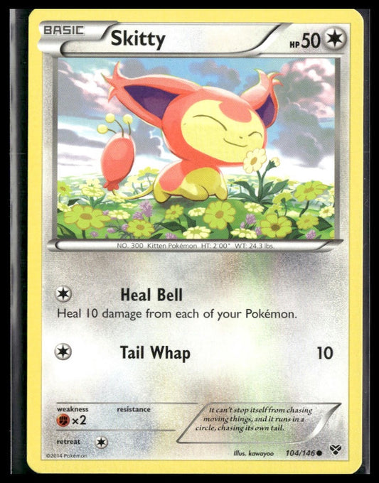 Skitty #104/146 XY Base Set NM