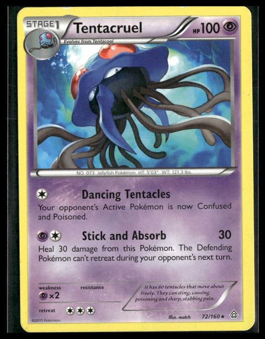 Tentacruel #72/160 XY - Primal Clash MP