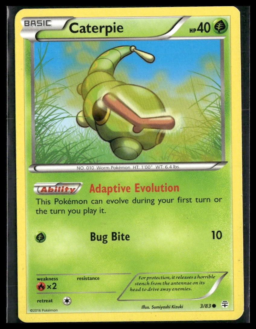 Caterpie #3/83 Generations MP