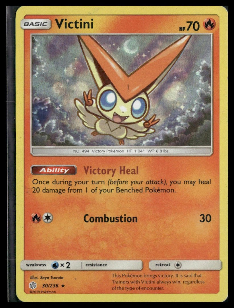 Victini #30/236 SM - Cosmic Eclipse MP