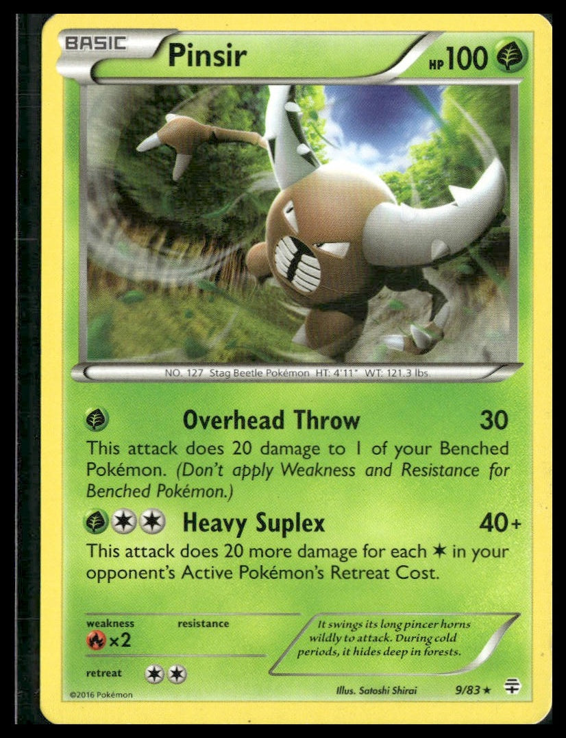 Pinsir #9/83 Generations MP
