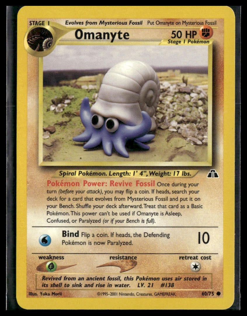 Omanyte #60/75 Neo Discovery LP