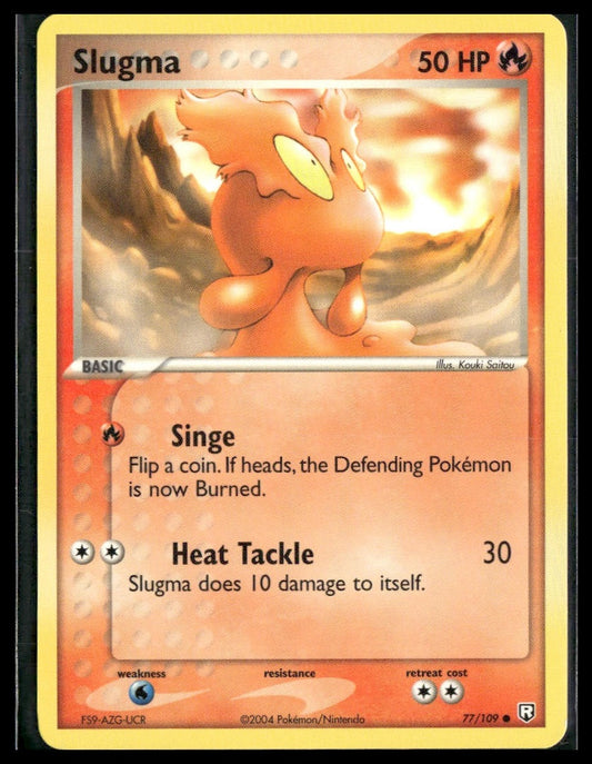 Slugma #77/109 Team Rocket Returns VLP