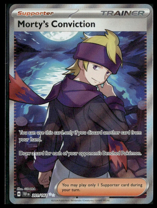 Morty's Conviction #201/162 Temporal Forces NM