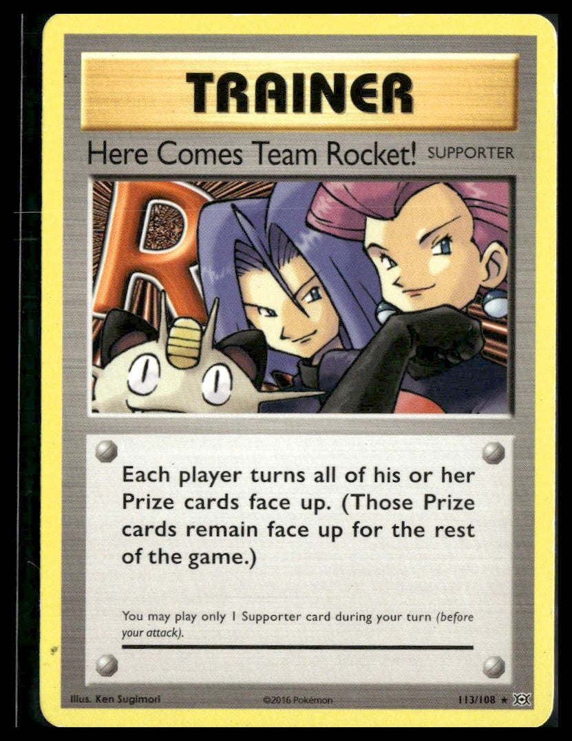 Here Comes Team Rocket! #113/108 Evolutions MP