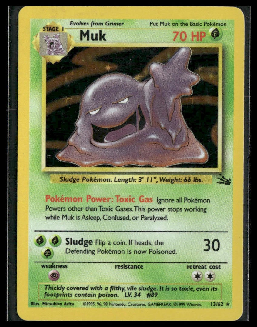 Muk #13/62 Fossil LP