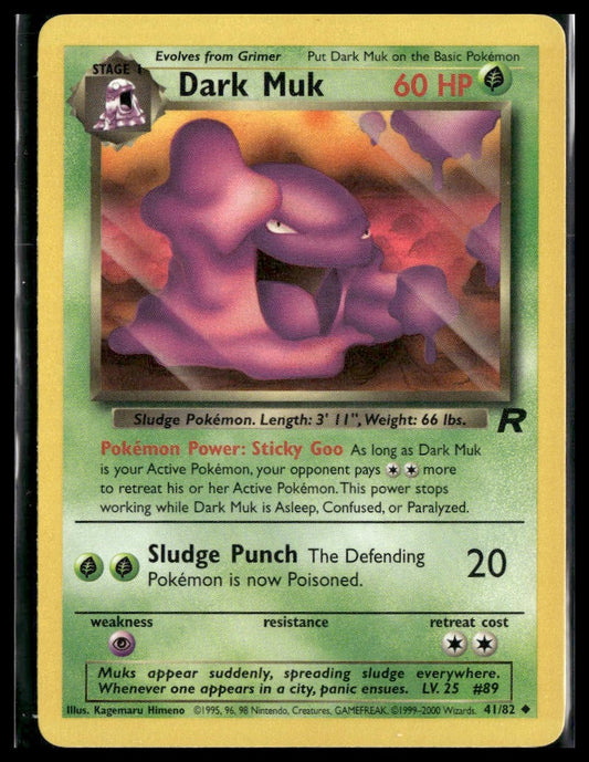 Dark Muk #41/82 Team Rocket VLP
