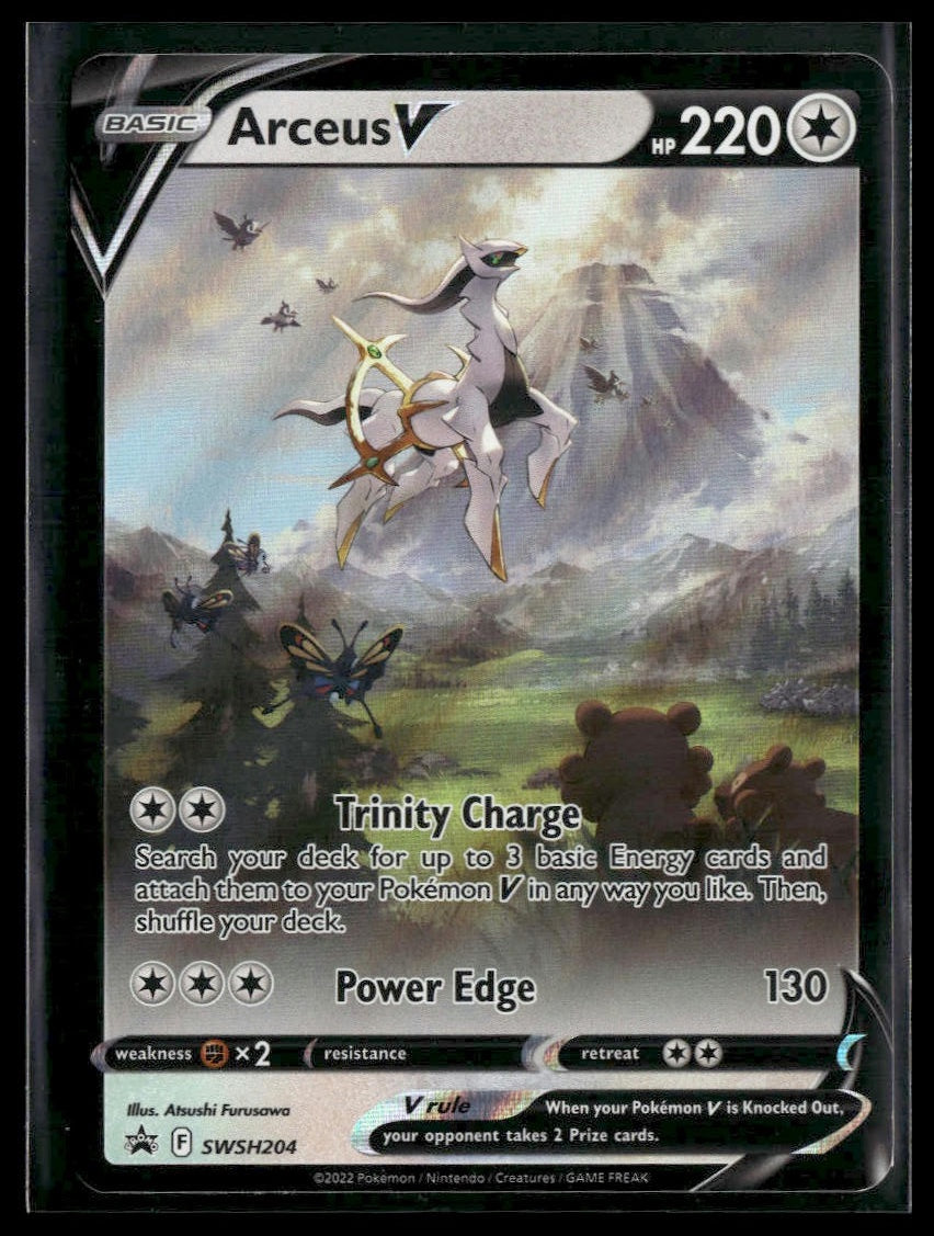 Arceus V #SWSH204 Sword & Shield Promo Cards LP