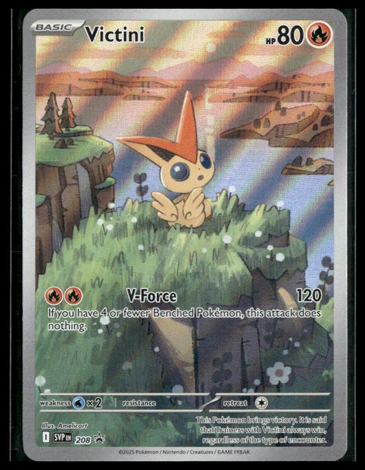 Victini #208 Unova Illustration Collection NM