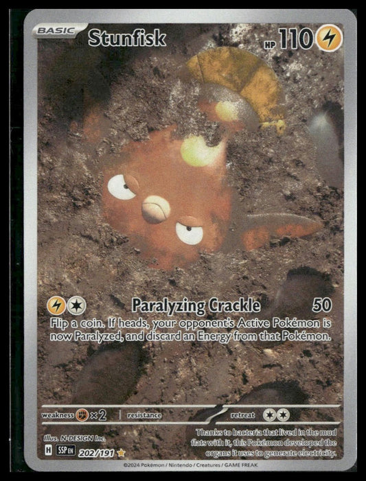Stunfisk #202/191 Surging Sparks NM