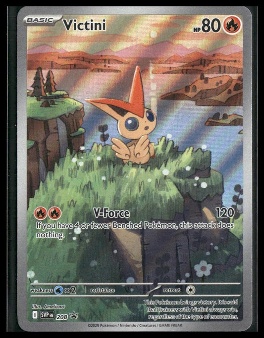 Victini #208 Unova Illustration Collection NM