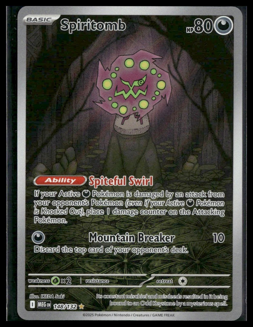 Spiritomb #148/132 Mega Evolution NM
