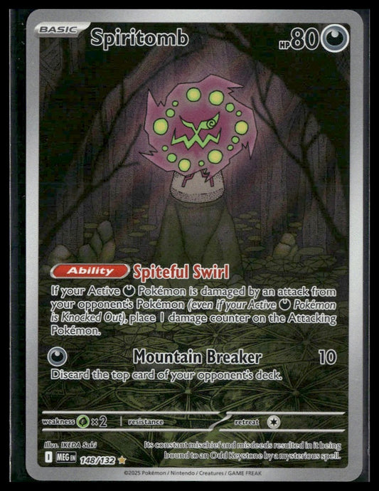 Spiritomb #148/132 Mega Evolution NM
