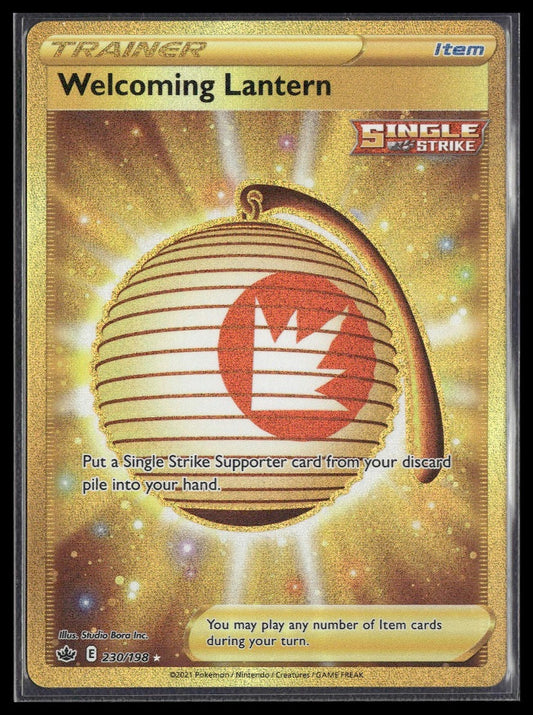 Welcoming Lantern (Secret) #230/198 Chilling Reign NM
