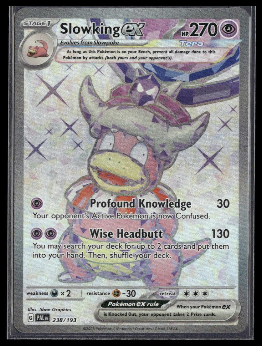 Slowking ex #238/193 Paldea Evolved NM