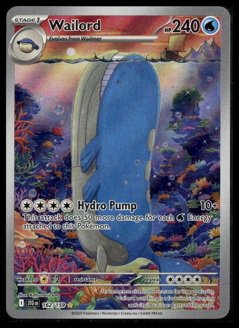 Wailord #162/159 Journey Together NM