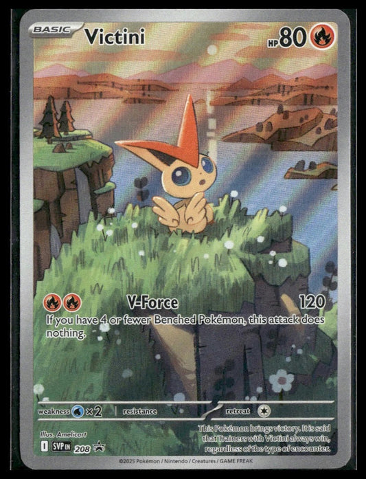 Victini #208 Unova Illustration Collection NM