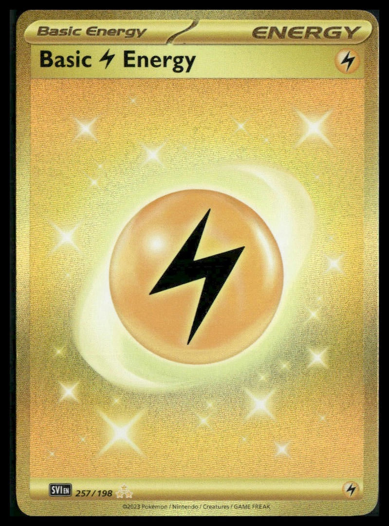 Basic Lightning Energy #257/198 Scarlet & Violet Base Set VLP