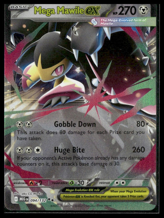 Mega Mawile ex #094/132 Mega Evolution NM