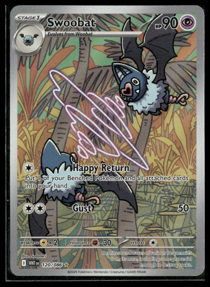 Swoobat #120/086 White Flare VLP