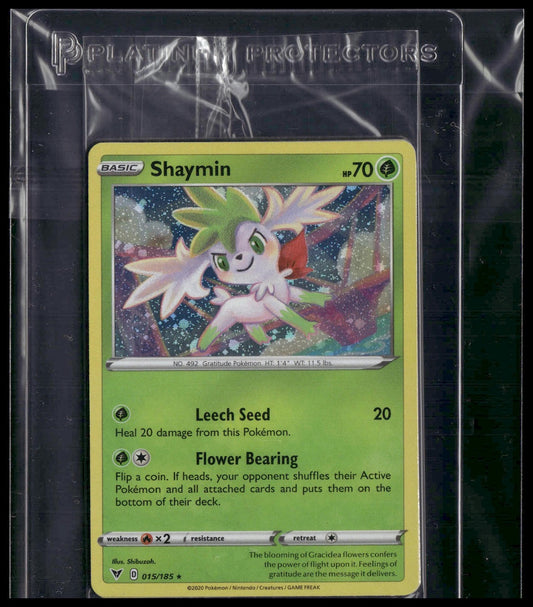 Shaymin #015/185 SEALED Vivid Voltage Promo NM